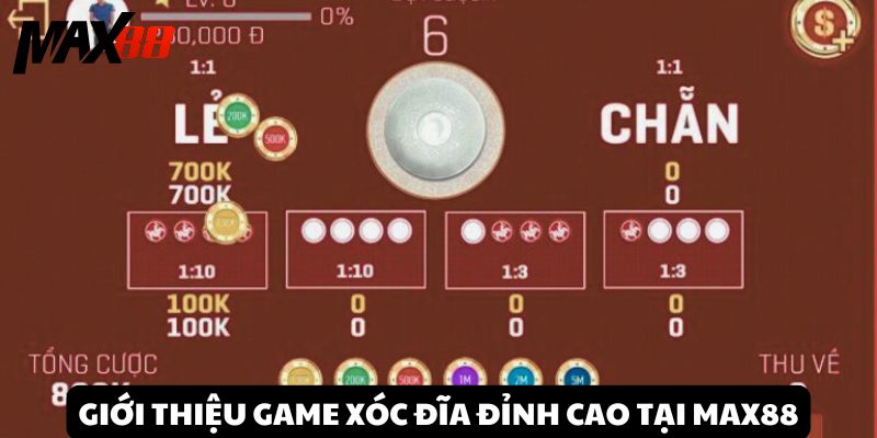 Khám phá game bài Xóc đĩa đỉnh cao tại nhà cái MAX88